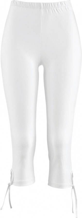 bpc selection Legging, wit, 95% katoen, 5% elastan