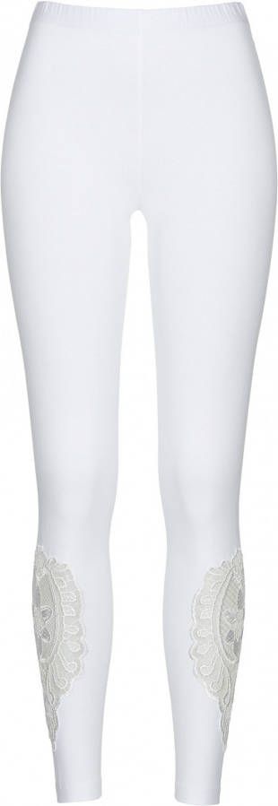 bonprix Legging met kant