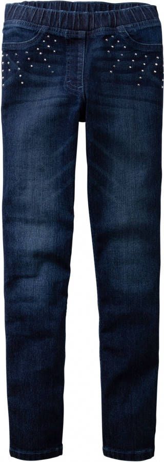 bonprix Meisjes jegging met steentjes