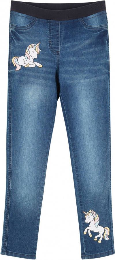 bonprix Meisjes jegging met unicorns