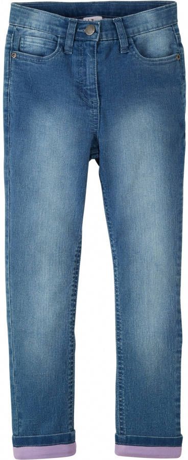 bonprix Meisjes thermojeans met jersey voering