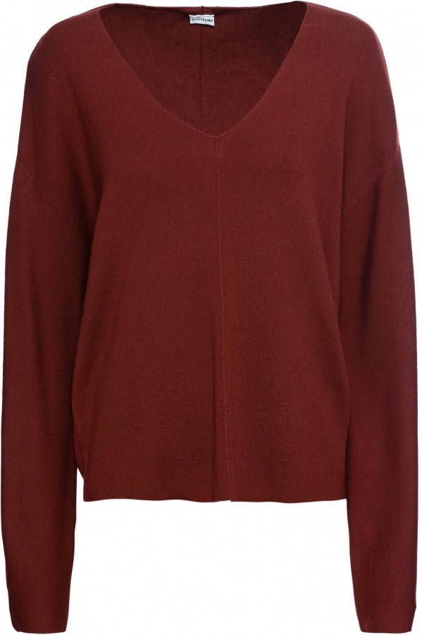 BODYFLIRT Oversized trui, roestkleur, 50% acryl, 50% katoen