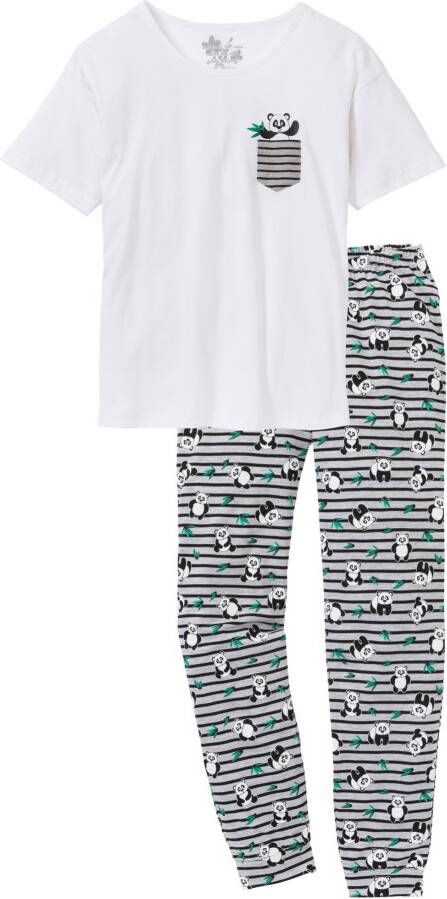 bonprix Pyjama met oversized shirt(2 dlg. set )