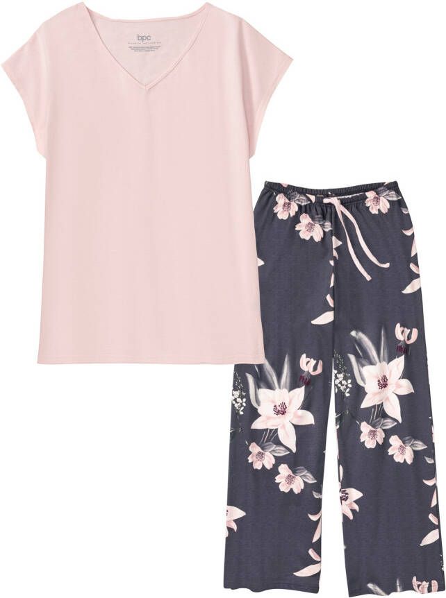 bonprix Pyjama met wijde broek(2 dlg. )