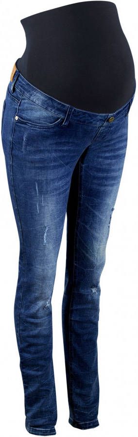 bonprix Skinny zwangerschapsjeans in destroyed look