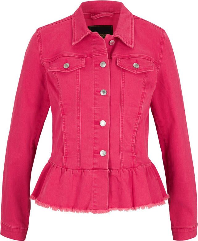 bonprix Spijkerjas met peplum