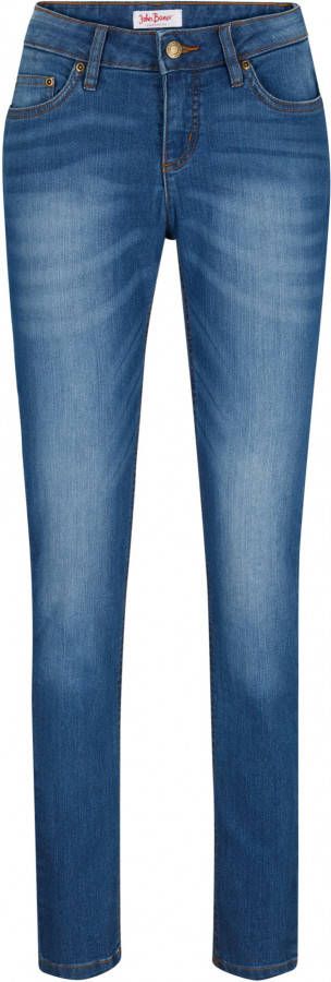 John Baner JEANSWEAR Stretchjeans SKINNY, blauw used