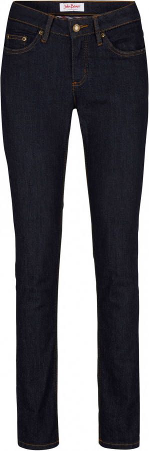 John Baner JEANSWEAR Stretchjeans SKINNY, donkerblauw