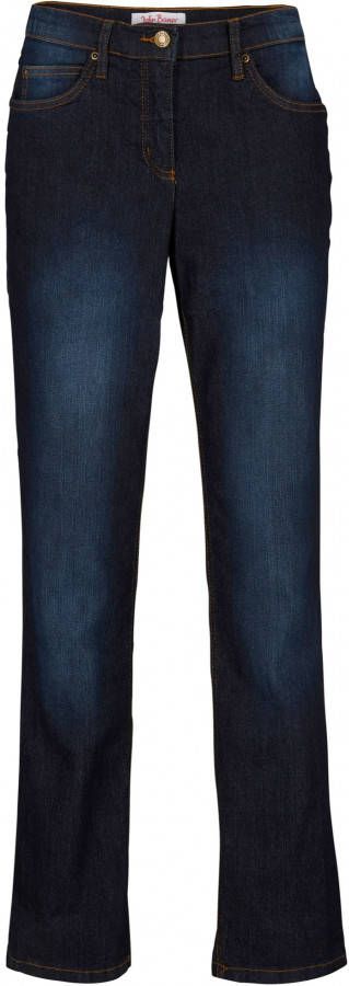 John Baner JEANSWEAR Stretchjeans STRAIGHT, donkerblauw used