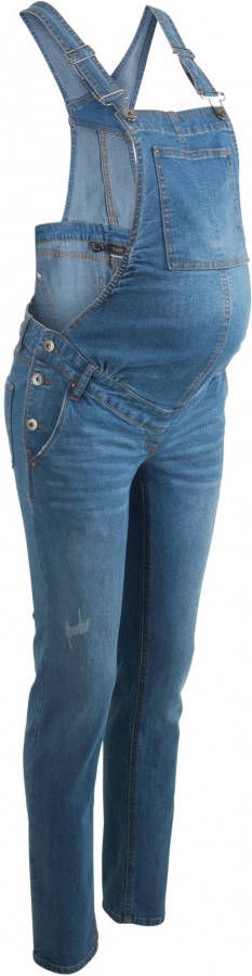 bonprix Zwangerschaps denim tuinbroek, straight