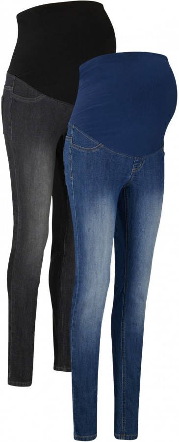 bonprix Zwangerschapsjegging(set van 2 )
