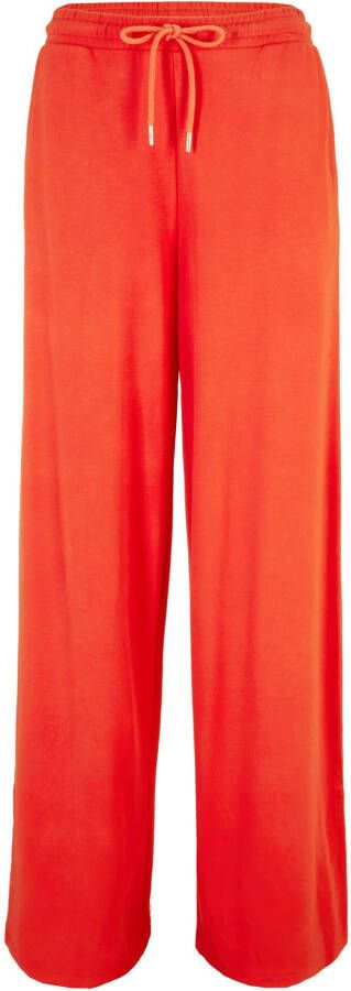 bonprix Punto di roma broek met splitten en comfortband