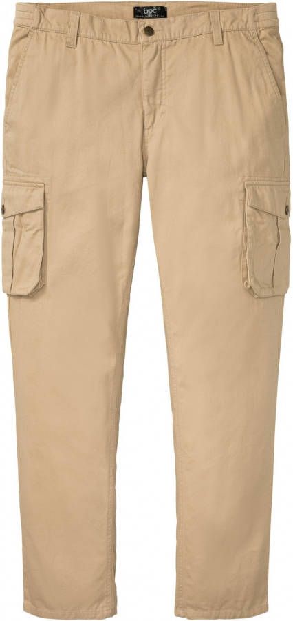 bonprix Regular fit cargo broek met comfort fit
