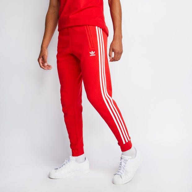 adidas Originals Adicolor klassiekers 3 stripes broek Hf2100 , Rood, Heren