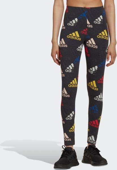 Adidas Essentials Multi colored Logo Dames Leggings