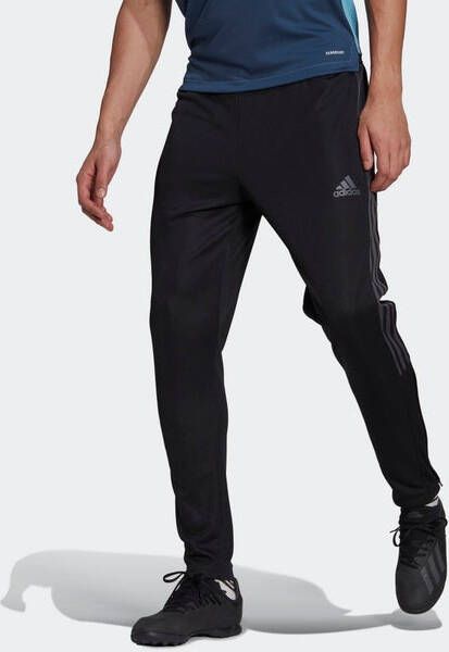 Adidas Performance Senior Tiro trainingsbroek zwart/grijs