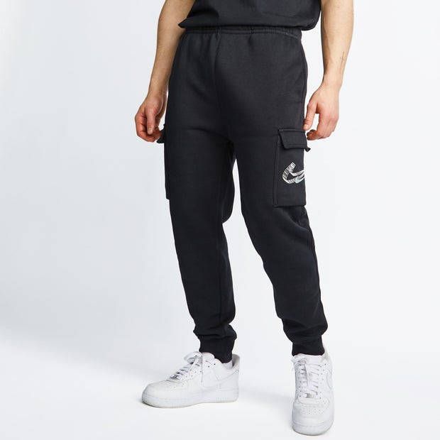 Nike 3D Swsh Cargo Pant Heren Broeken Black 80% Katoen, 20% Polyester