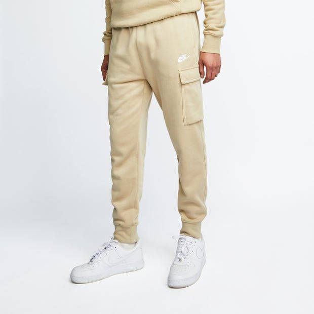 Nike Club Cargo Pant Heren Broeken Brown Katoen Fleece
