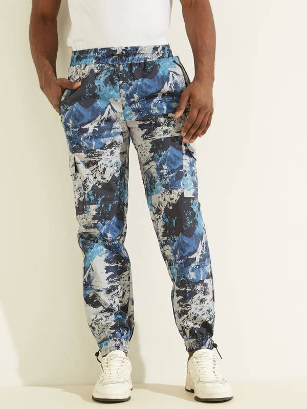 Guess Cargo Broek All Over Print