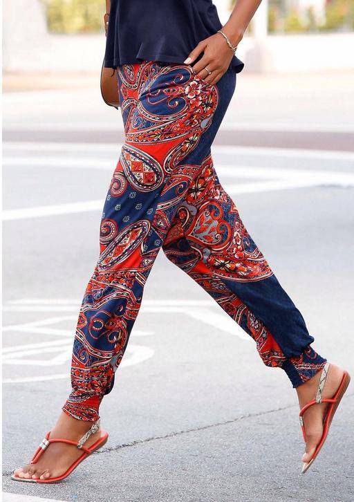 Lascana Strandbroek met paisleyprint