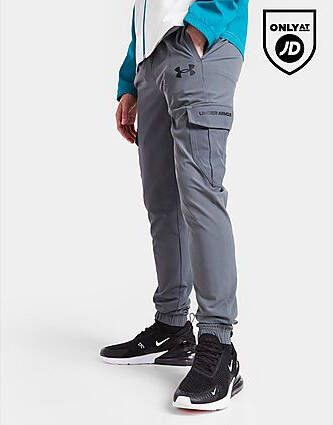 Under Armour Woven Cargo Broek Junior Grey Kind