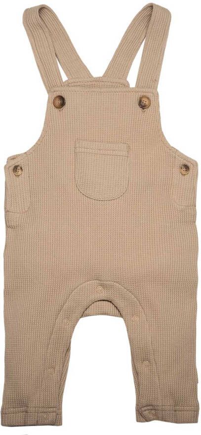 Bess ! Jongens Tuinbroek -- Taupe Katoen