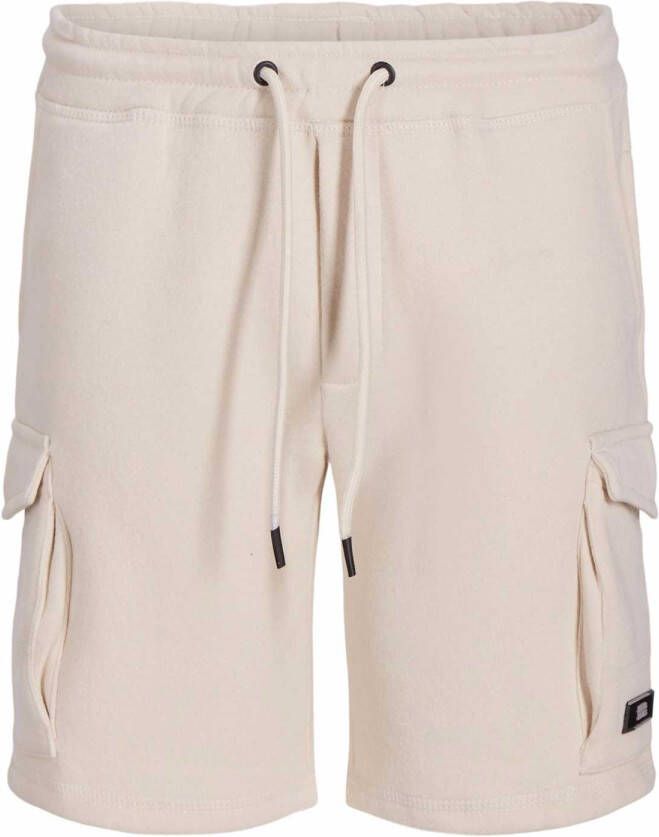 jack & jones ! Jongens Bermuda -- Beige Katoen/polyester