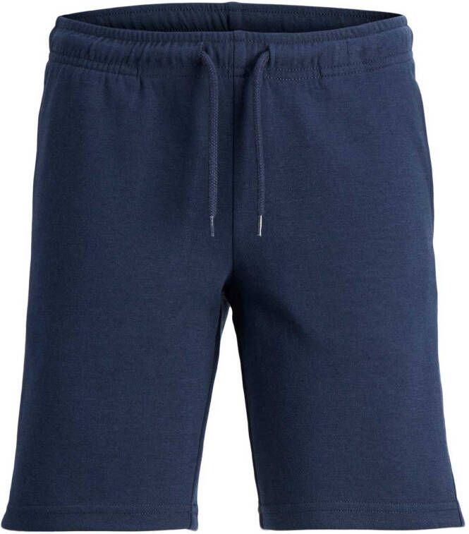 jack & jones ! Jongens Bermuda -- Donkerblauw Katoen/polyester