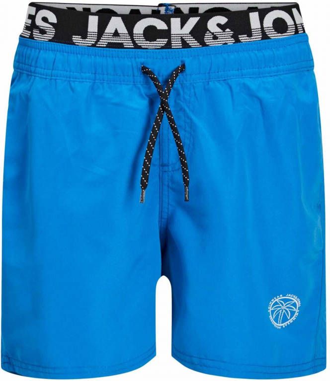 jack & jones ! Jongens Zwemshort -- Blauw Polyester