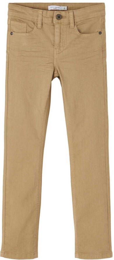 name it Noem het Kidskmtheo Xslim Twi Pant 1111 TPoos , Beige, Dames
