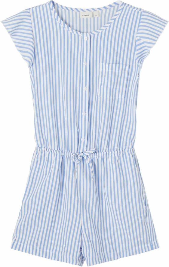Name it ! Meisjes Jumpsuit Maat 140 Diverse Kleuren Polyester/elasthan