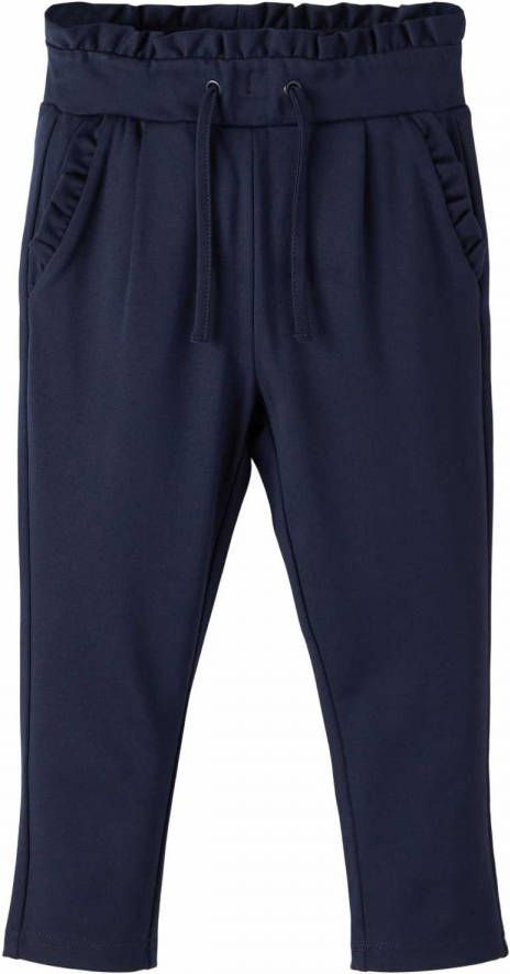 name it ! Meisjes Lange Broek -- Donkerblauw Viscose/elasthan