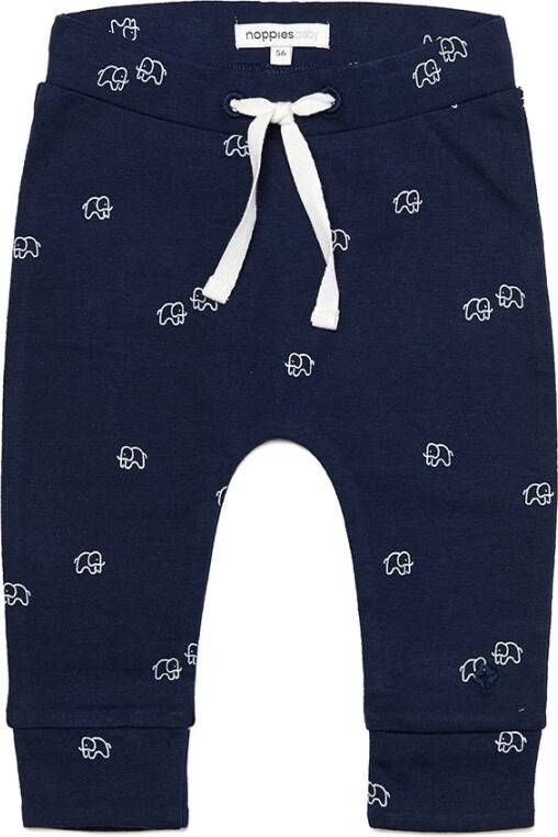 Noppies ! Jongens Lange Broek -- Donkerblauw Katoen/elasthan