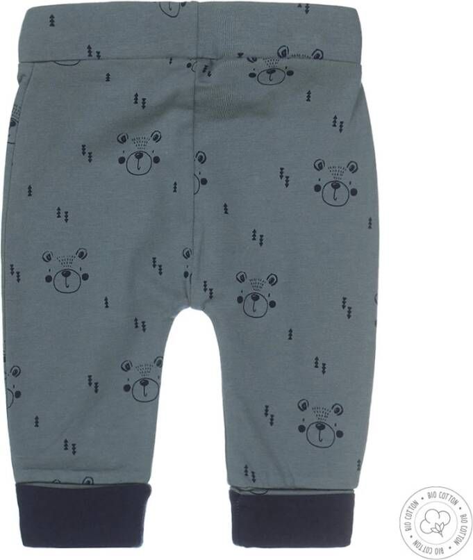 Dirkje ! Jongens Lange Broek Maat 56 Groen Katoen/elasthan