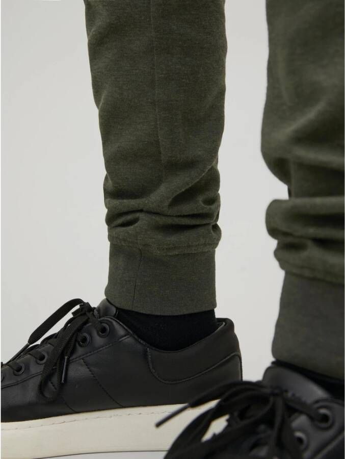 jack & jones ! Jongens Lange Broek -- Donkergroen Katoen/polyester