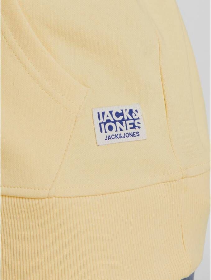 Jack & Jones Junior jongens hoodie 12184813 geel