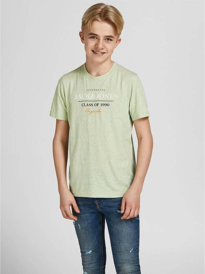 064 Jack & Jones Junior jongens shirt 12206069 groen