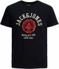 Jack & Jones jongens shirt 12213081/JJELOGO zwart online kopen