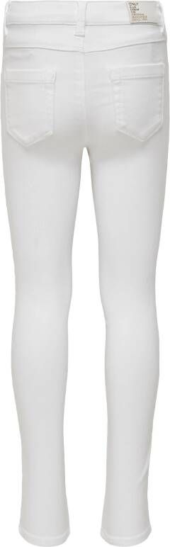 Only ! Meisjes Lange Broek -- Wit Katoen/polyester/elasthan