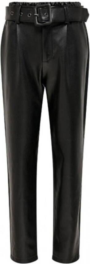 KIDS ONLY meisjes leatherlook broek KONNANNA zwart