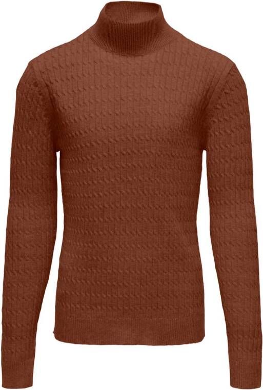 Only Gebreide kleding , Bruin, Dames