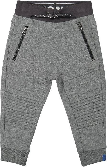 Koko Noko gemêleerde broek grijs melange