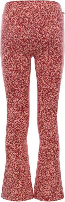 Looxs Revolution Flared broek sweat bloem print voor meisjes in de kleur