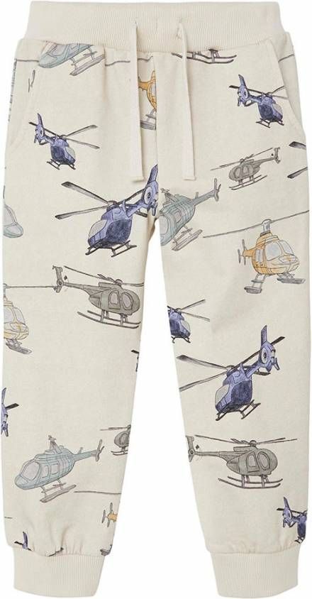 name it Sweatpants 13205056 Beige/Off white