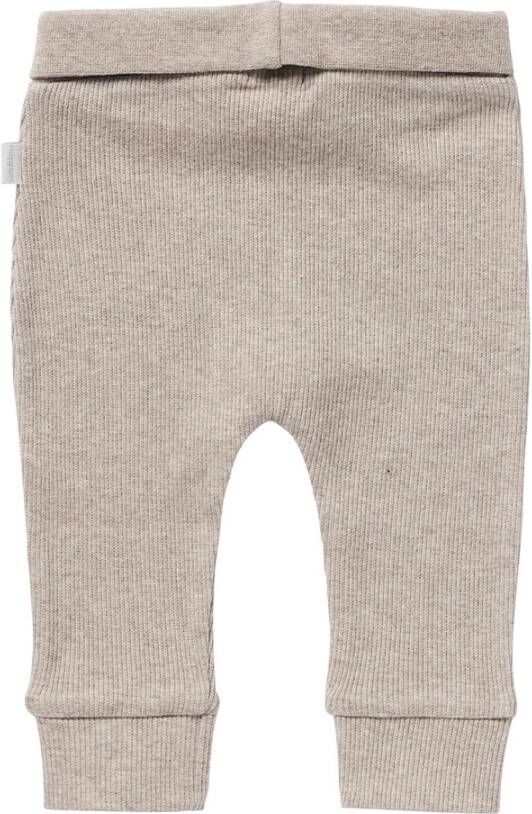 Noppies ! Unisex Lange Broek Maat 74 Grijs Katoen/polyester/elasthan