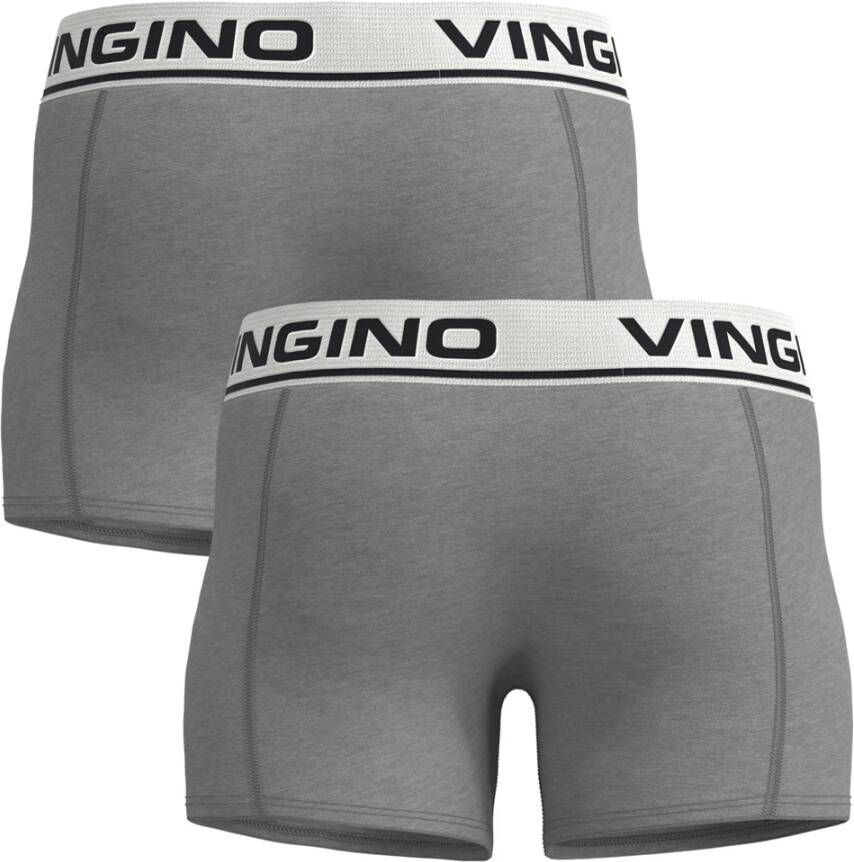 VINGINO Boxershorts Boys Boxer 2 Pack Grijs