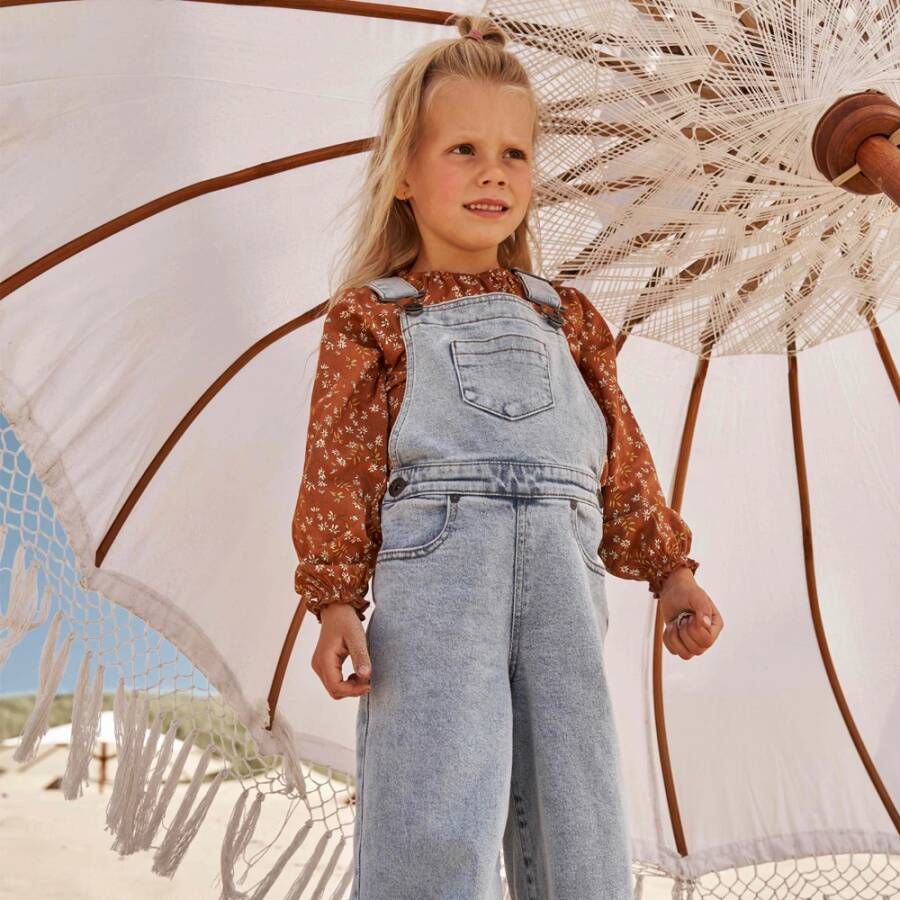 Your Wishes meisjes salopette YSU22 246DAF blauw