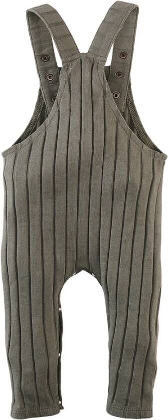 Z8 jongens salopette Sherpi olijf groen