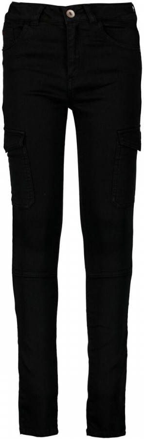 Garcia slim fit broek Rianna met biologisch katoen zwart