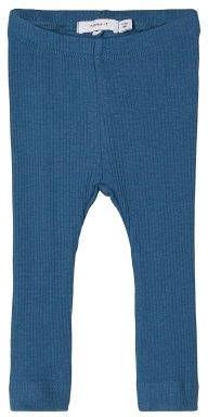 NAME IT BABY broek NBMKABILLE met biologisch katoen blauw